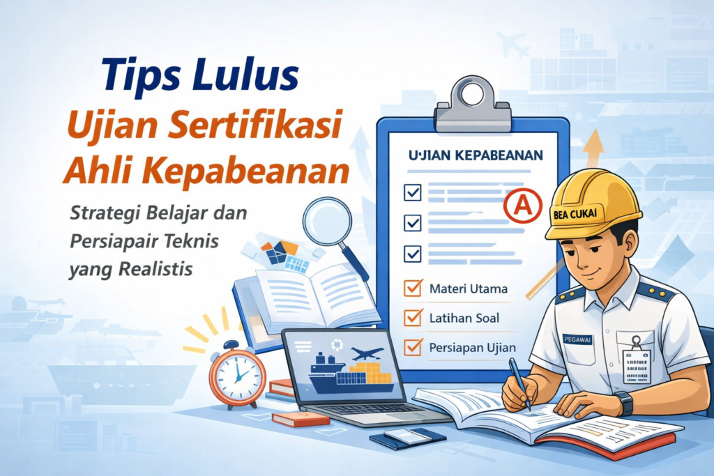 Tips Lulus Ujian Sertifikasi Ahli Kepabeanan : Strategi Belajar dan Persiapan Teknis