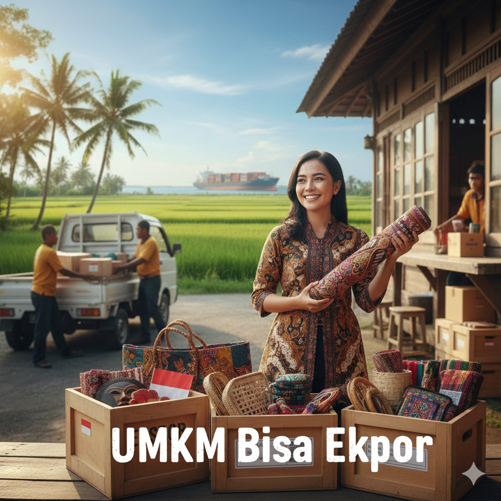 UMKM Bisa Ekspor ? Ini Syarat Dasar yang Wajib Dipenuhi