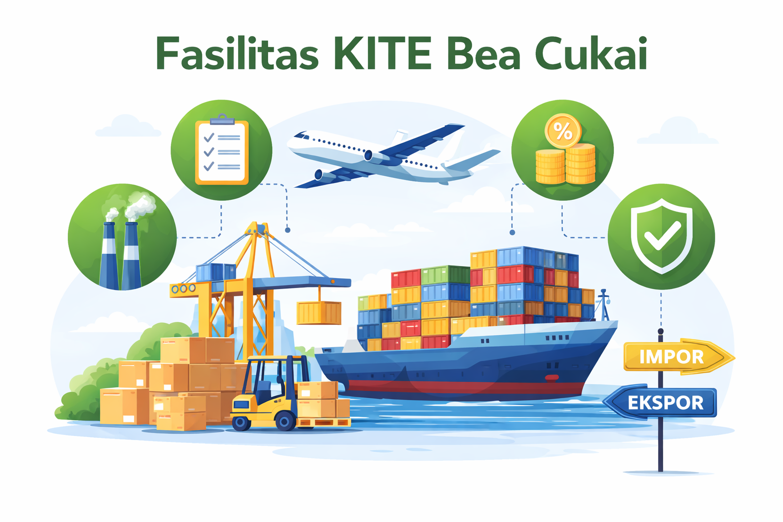 Panduan Lengkap Fasilitas KITE : Skema, Syarat, dan Strategi Efisiensi Ekspor