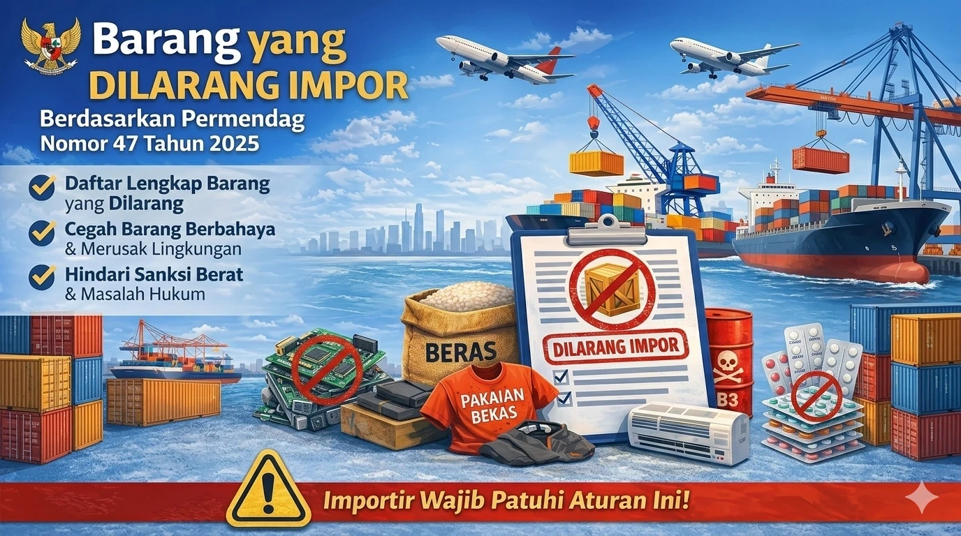 Aturan Baru Barang yang Dilarang Impor Berdasarkan Permendag Nomor 47 Tahun 2025