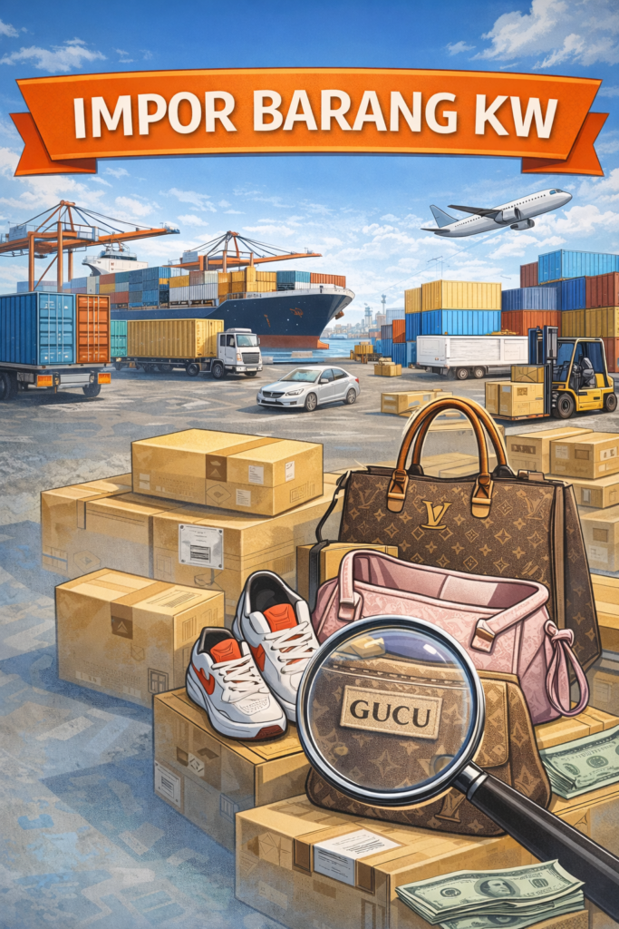 Apa Itu Barang Impor KW? Definisi Hukum, HKI, dan Kepabeanan