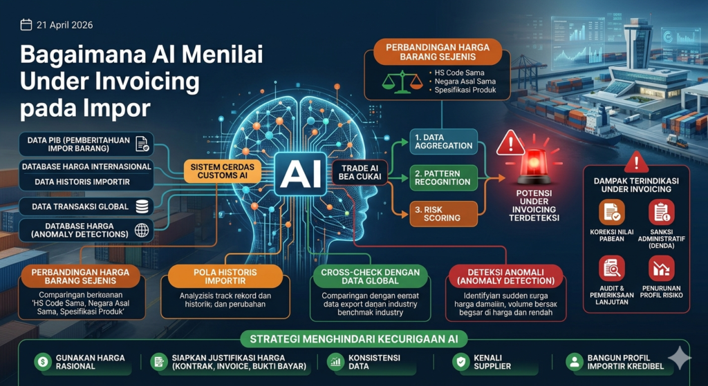 Bagaimana AI Menilai Under Invoicing pada Impor