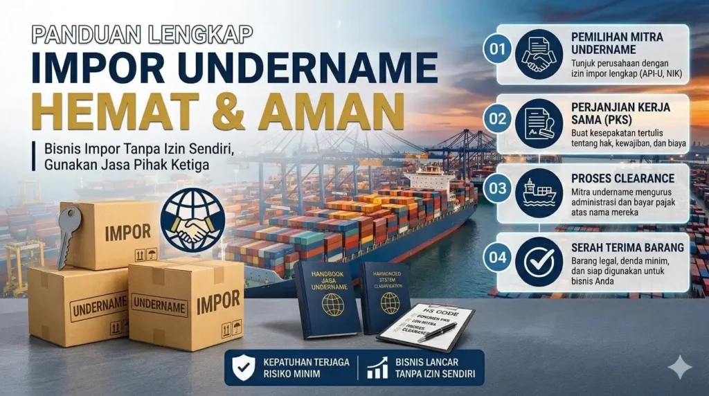 Impor Undername: Cara Aman, Biaya, Risiko, dan Solusi Legal (Update 2026)