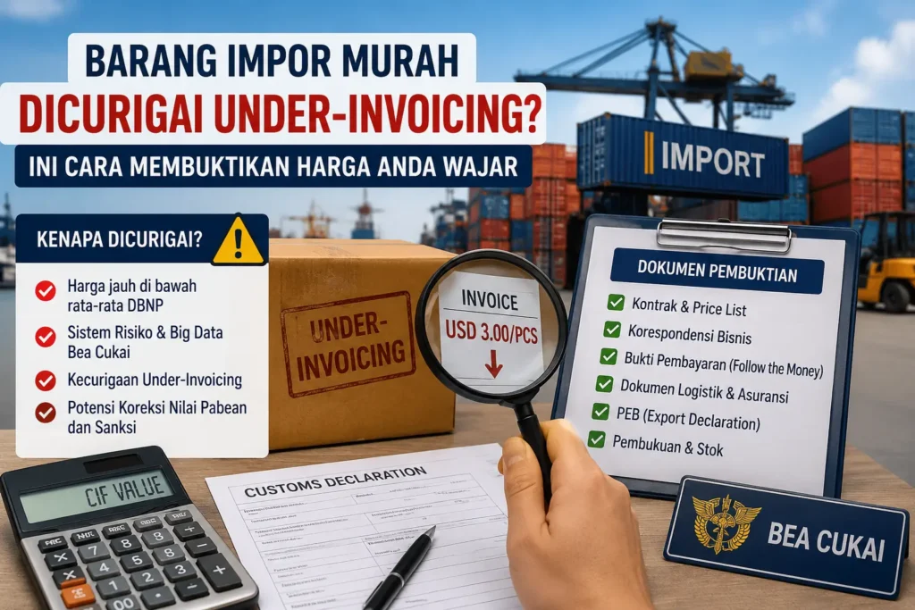 Barang Impor Murah Dicurigai Under-Invoicing? Ini Cara Membuktikan Harga Anda Wajar