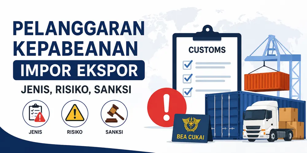 Pelanggaran di Bidang Kepabeanan: Jenis, Risiko, dan Sanksinya dalam Kegiatan Impor dan Ekspor