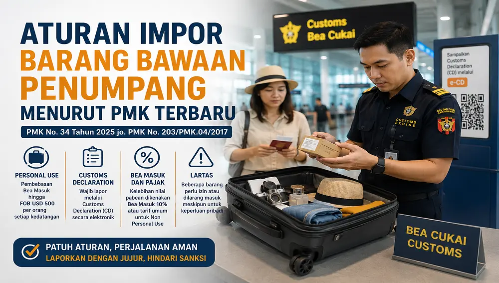 Aturan Impor Barang Bawaan Penumpang Menurut PMK Terbaru