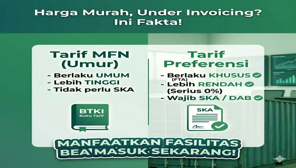 Memahami Tarif MFN dan Tarif Preferensi dalam Impor
