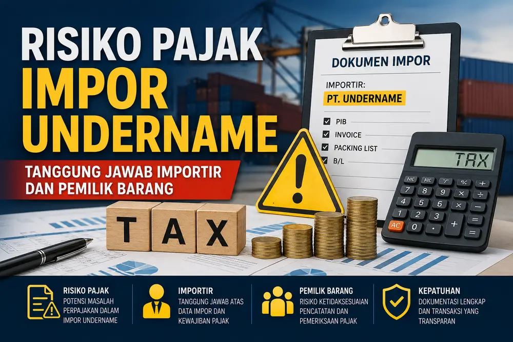 Risiko Pajak Impor Undername: Tanggung Jawab Importir dan Pemilik Barang